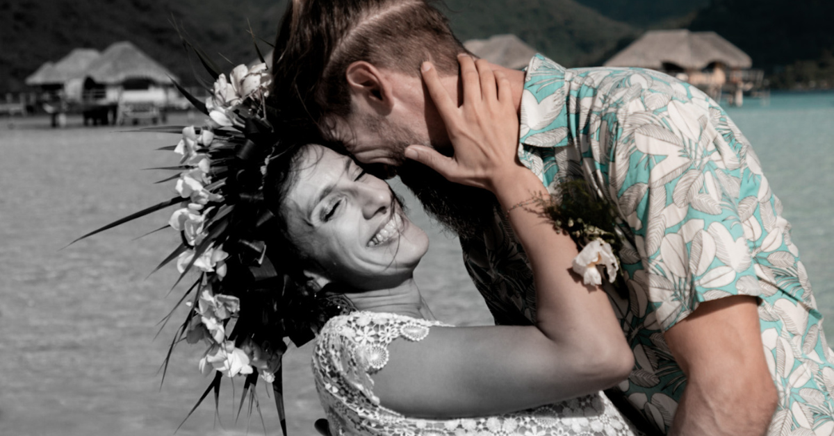 photographe portrait mariage couple polynesie francaise