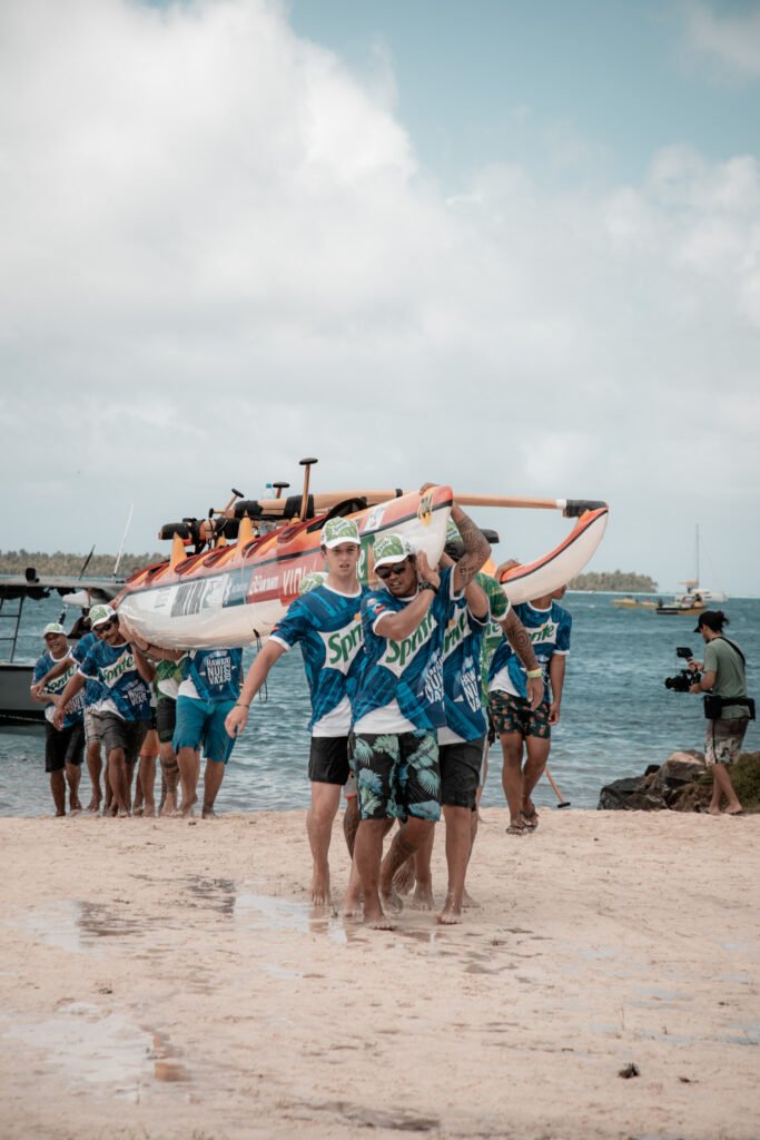 photographe portrait competition sportive hawaikinui vaa course polynesie francaise