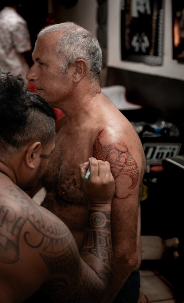 reportage photo tatouage, polynésie, tahiti