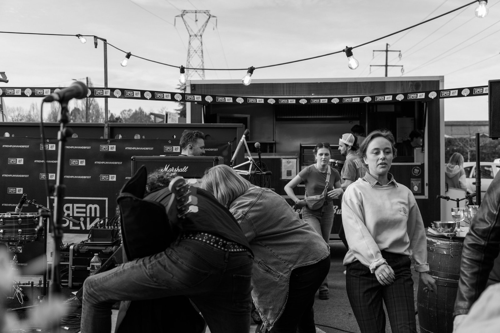 Dans les coulisses d'un concert