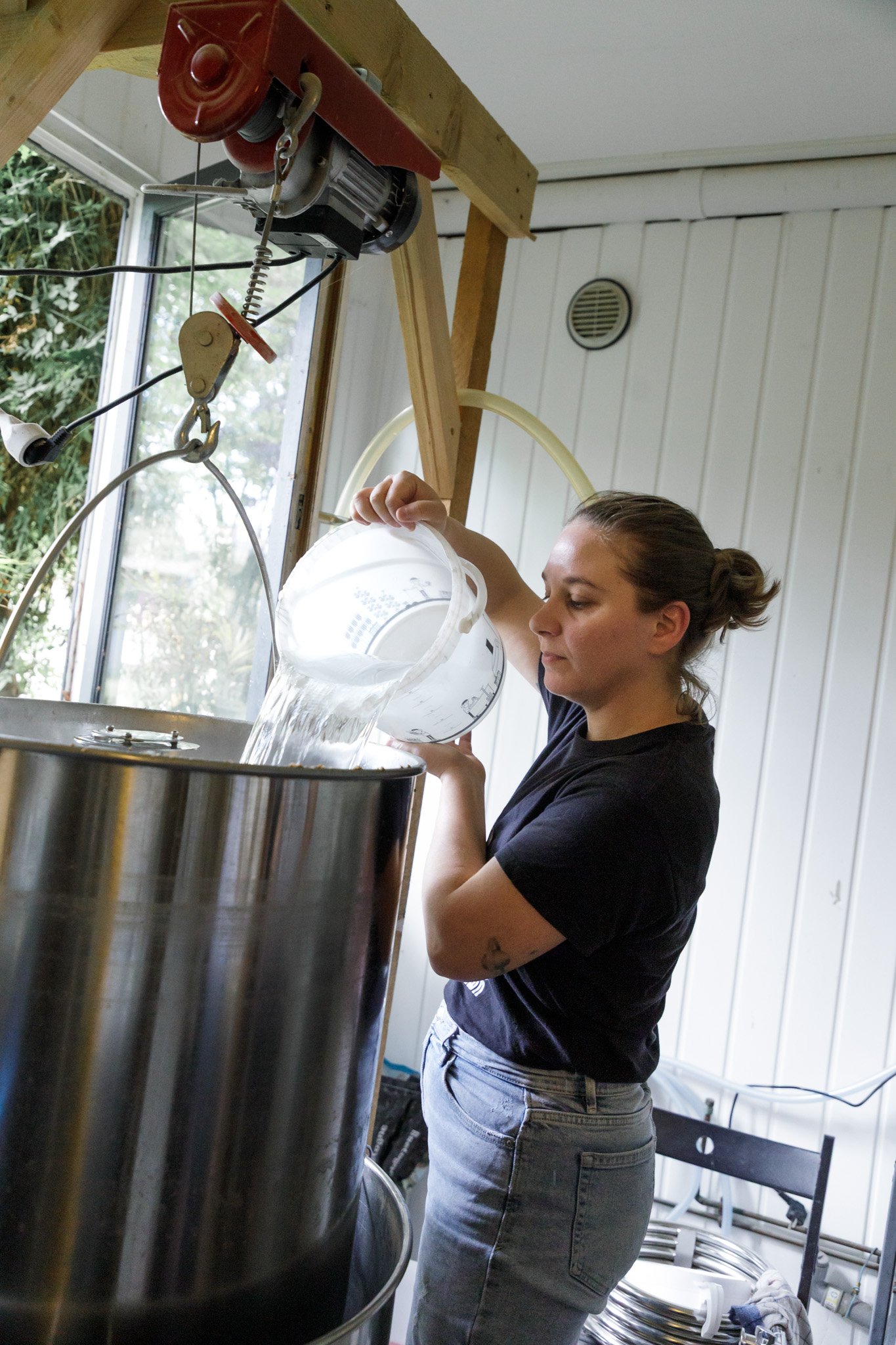 Processus pour créer une bière à la micro brasserie Beltane