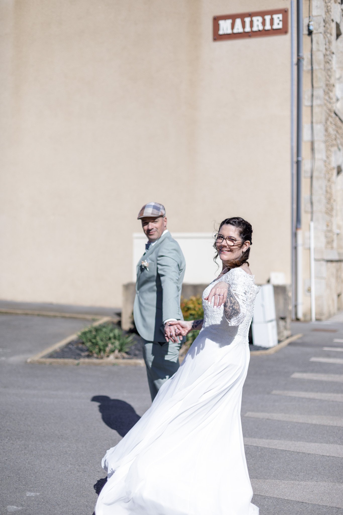 Séance photo mariage à Saint Barthélémy dans le morbihan en Bretagne