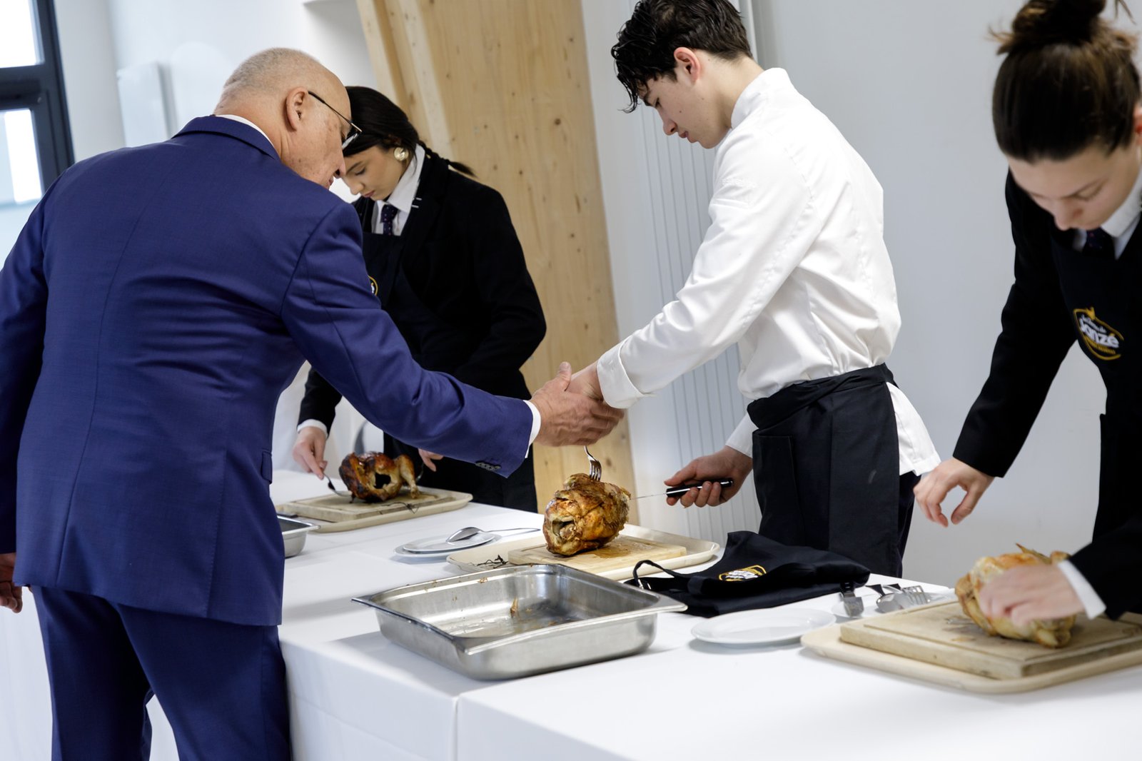documentaire photos sur le concours culinaire les toqués de janzé au lycée hôtelier sainte anne à Saint Nazaire en loire atlantique
