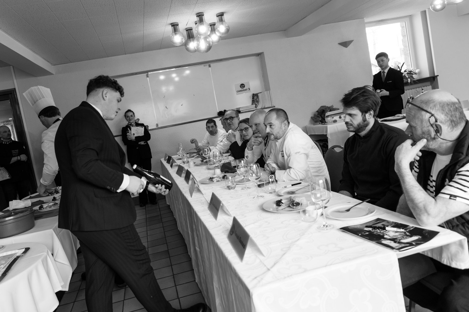 documentaire photos sur le concours culinaire les toqués de janzé au lycée hôtelier sainte anne à Saint Nazaire en loire atlantique